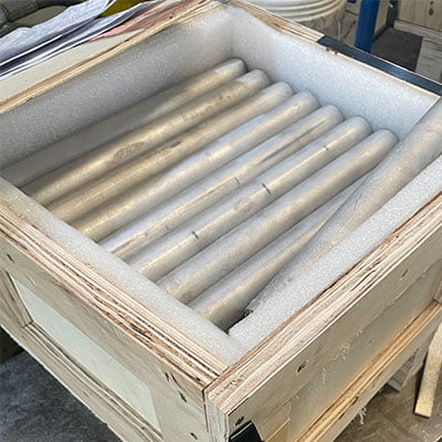 Sintered parts inspection