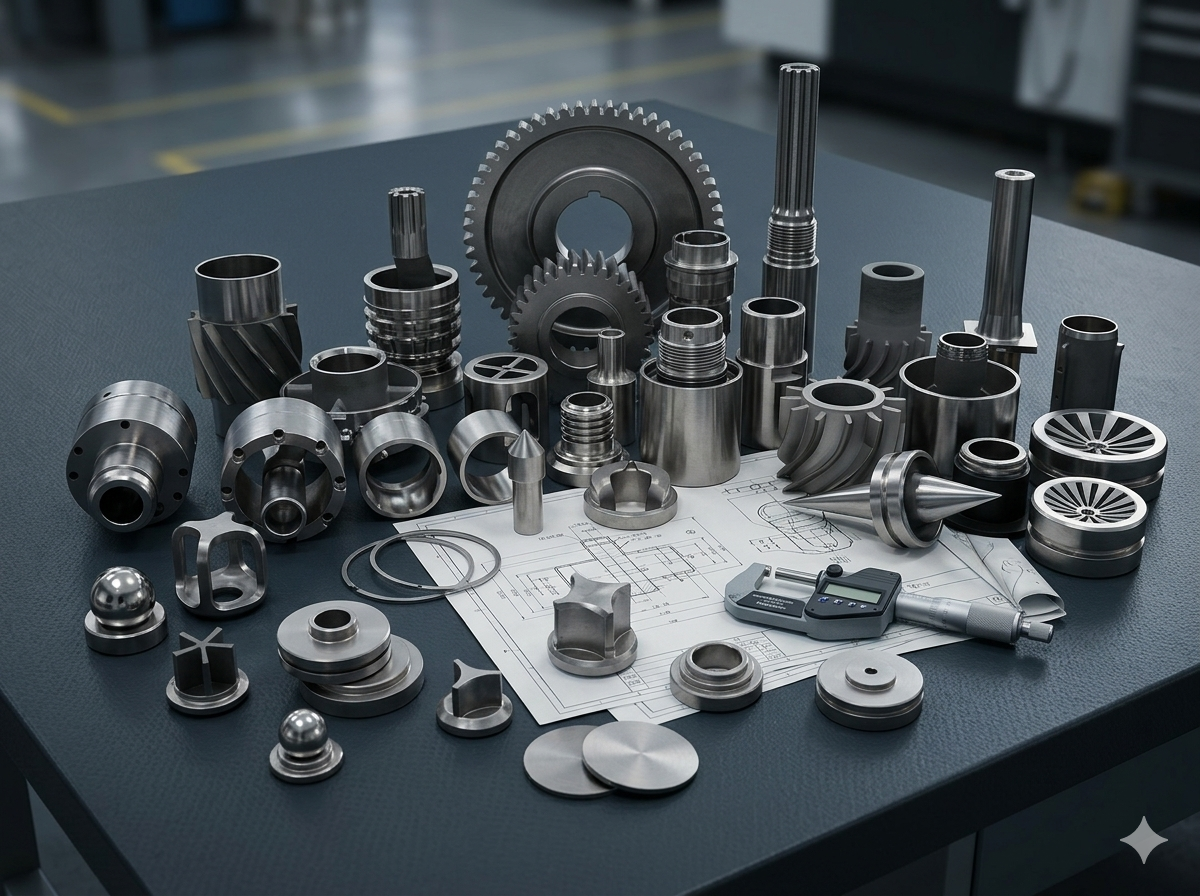 Precision cobalt alloy components manufactured by SYTOP