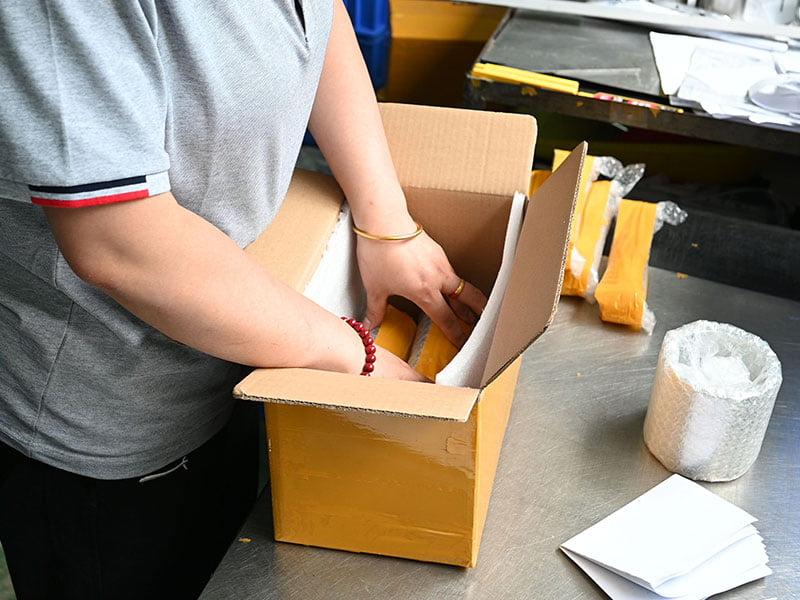 Component packaging process